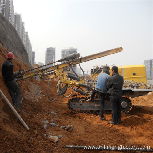 Big Diameter Ground Anchor Drilling Rig